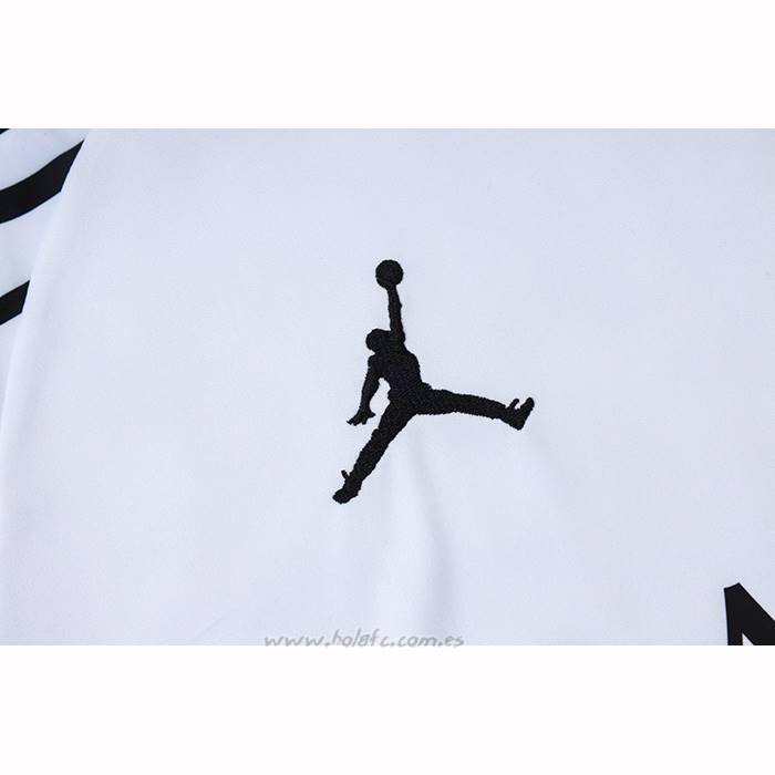 Chandal del Paris Saint-Germain Jordan Manga Corta 2025-2026 Blanco - Pantalon Corto